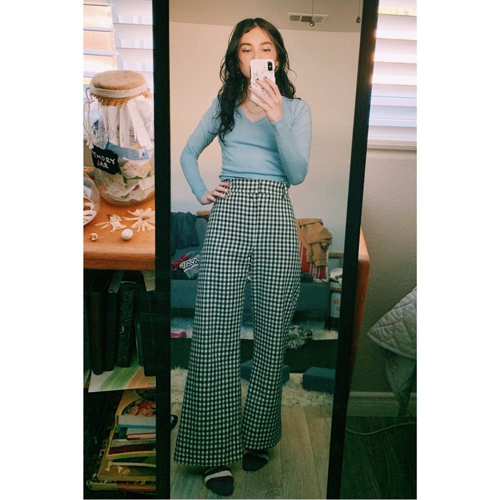 Free People Gingham pants - Picture 7 of 7